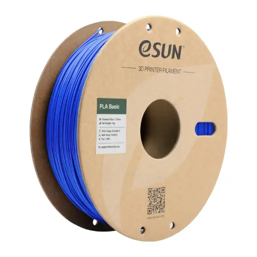 [PLA-Basic175U1P1] eSUN PLA-Basic - 3D printing filament – 1.75mm (1Kg) – Blue