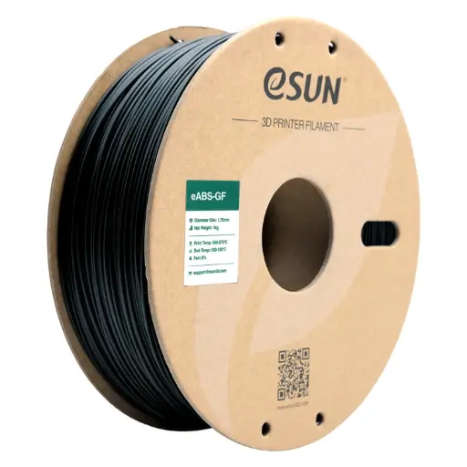 [eABS-GF-P175B1] eSun ABS-GF - 3D printing filament – 1.75mm (1Kg) – Black