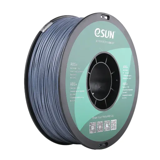[ABS+P175H1] eSun ABS + - Filamento para impresión 3D - 1,75 mm (1Kg) - Gris
