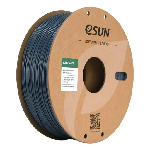 [eABS+HS-P175H1] eSun eABS + High Speed - Filamento para impresión 3D - 1,75 mm (1Kg) - Gris