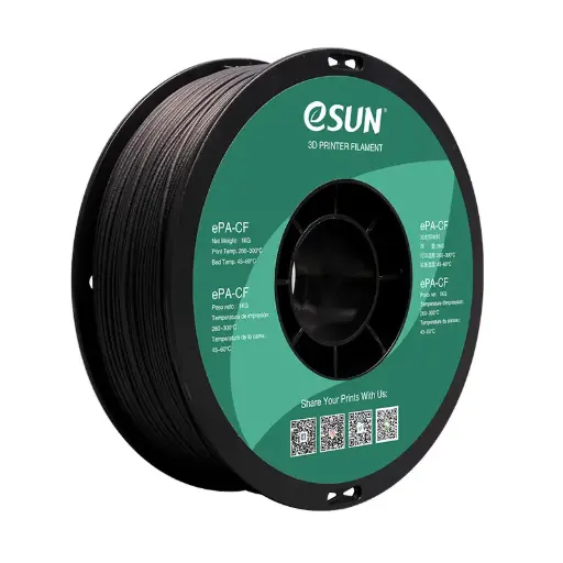 [ePA-CF175N1] eSun ePA-CF - Filamento para impresión 3D – 1,75mm (1Kg) – Natural