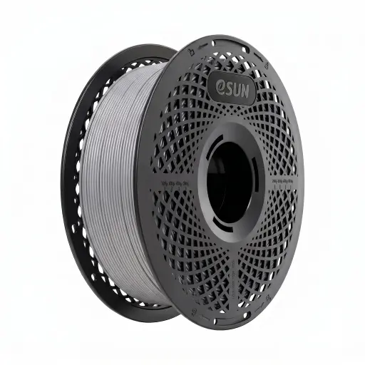 [PETG-Basic175S1Y1] eSUN PETG-Basic - 3D Printing Filament – 1.75 mm (1 kg) – Silver