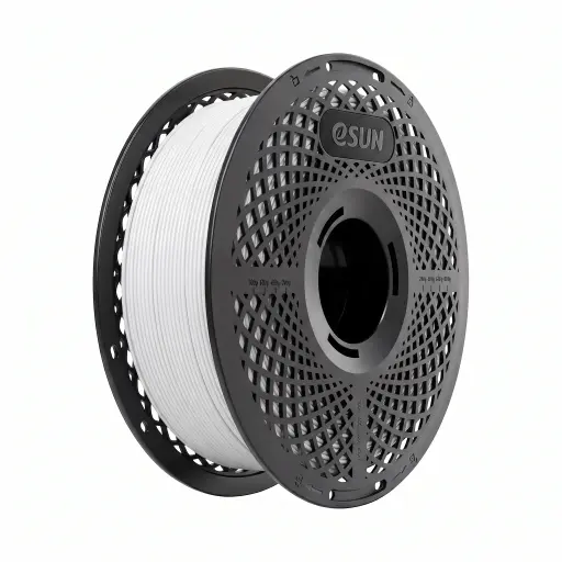 [PETG-Basic175W1Y1] eSUN PETG-Basic - Filamento para impresión 3D – 1,75mm (1Kg) – Blanco