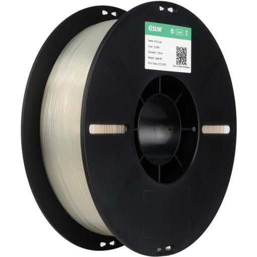 [PLA-Cast175W1Y1] eSun PLA-Cast - 3D printing filament – 1.75mm (1Kg) – White