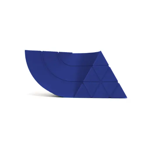 [ECPLA0BL0A100] Smartfil PLA reciclado - Filamento para impresión 3D - 1,75mm (1Kg) - Azul oscuro