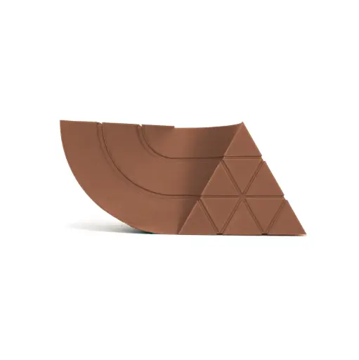 [ECPLA0BR0A100] Smartfil PLA recycled - 3D printing filament - 1.75mm (1Kg) - Brown