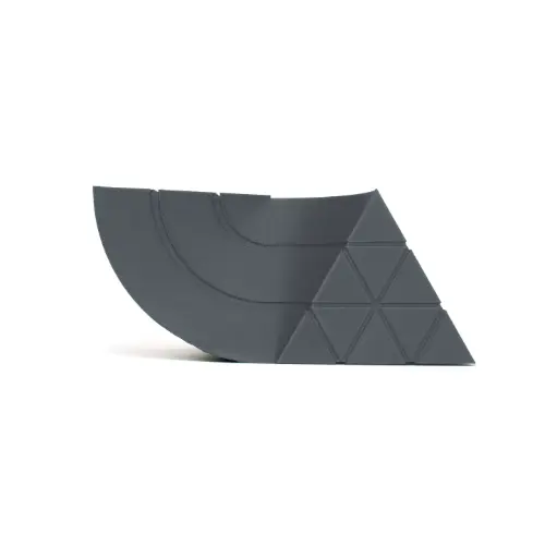 [ECPLA0GY0A100] Smartfil PLA recycled - 3D printing filament - 1.75mm (1Kg) - Dark Grey