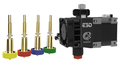 [HEMERA-175-RC-24V-AS-FL] E3D RapidChange Revo™ Hemera - 1,75 mm, kit de 24 V totalmente cargado