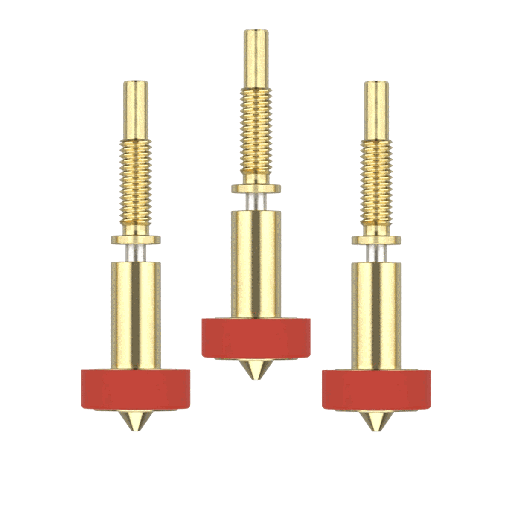 [RC-NOZZLE-3PK] E3D RapidChange Revo™ Brass 1.75mm 0.4mm Triple Nozzle Pack
