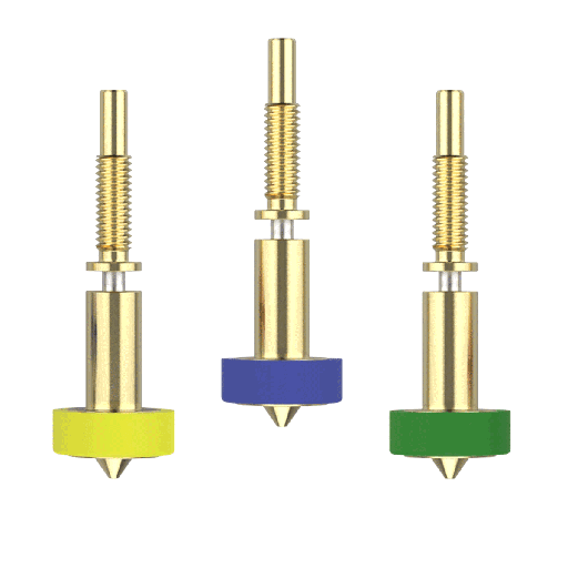 [RC-NOZZLE-VARPK] Paquete variado de boquillas E3D RapidChange Revo™ de latón de 1,75 mm