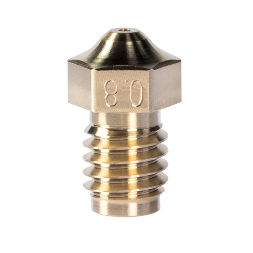 [1100-10A-11-0] Boquilla de latón Phaetus PS M6 de 0,8 mm - 1,75 mm - 1 unidad