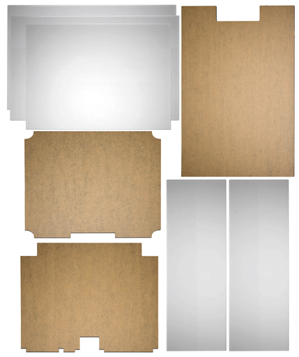 [3D-Panel kit-VT350] Kit de panel acrílico para Voron Trident / 350mm