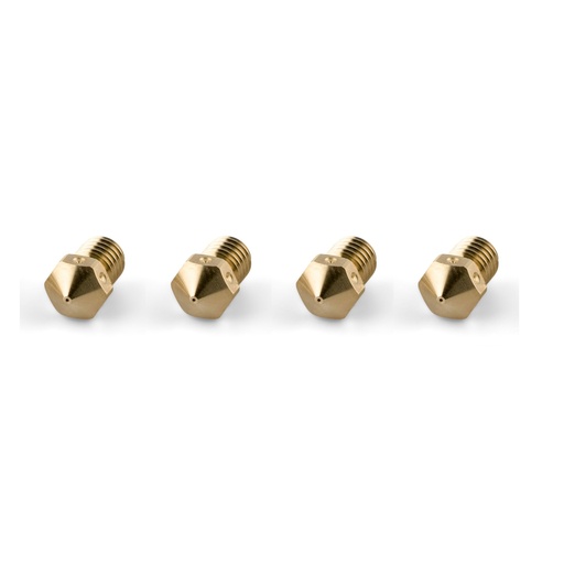 [PC-NVP-04Bx4175-RRM6] Boquilla de latón RepRap M6 de 0,4 mm - 1,75 mm - 4 unidades
