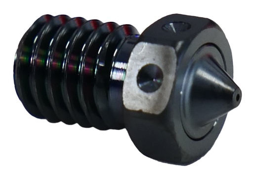 [V6-NOZZLE-OBX-0600-SPK] E3D V6 ObXidian Nozzle - 1 pcs