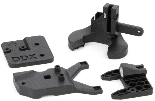[EXT-KIT-77-C-V3] Juego de adaptadores BondTech DDX V3 para CR-10v2 y CR-10v3