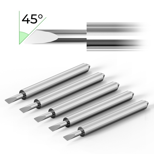 [M1170411000] Cuchillas de recambio xTool M1 45º - paquete de 5