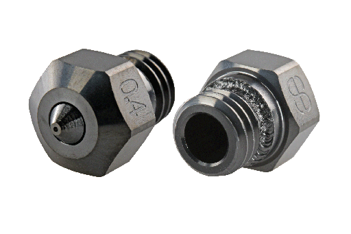 [PC-NSP-04TCx1-MK10] Phaetus x PrimaCreator MK10 Boquilla de carburo de tungsteno con tubo de PTFE 0,4 mm - 1 ud.