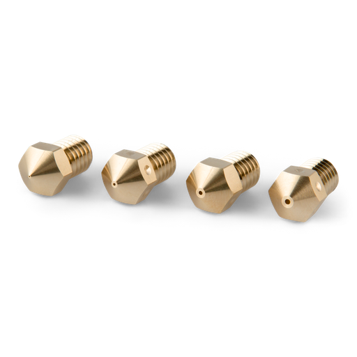 [PC-NVP-04Bx4-RRM6] RepRap M6 Brass Nozzle 3mm -  0,4 mm - 4 pcs