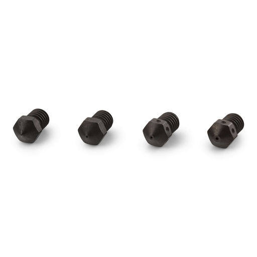 [PC-NMP-2468H175-RRM6] Boquilla endurecida RepRap M6 de tamaño mixto - 1,75 mm - 4 unidades