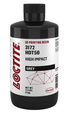 [4058093028360] Henkel Loctite 3D 3172 HDT50 High Impact Gray - 1 kg