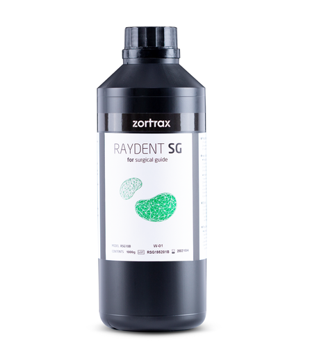 [5902280825470] Zortrax Raydent Resina para Guías Quirúrgicas - 1000 ml