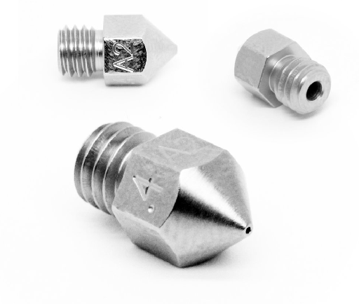 [M2585-06] Micro Swiss - MK8 0,60mm Plated A2 Tool Steel Wear Resistant Nozzle