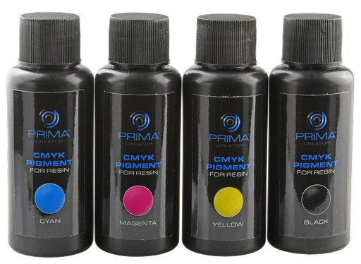 [7340002119250] Juego de pigmentos PrimaCreator CMYK (4 x 30 ml)